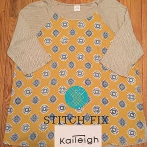 Kaileigh Stitch Fix Multi Media Shirt 2X